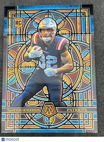 2025 Panini Mosaic Football TreVeyon Henderson #17 RC