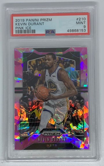 Kevin Durant 2019 Panini Prizm Pink Ice