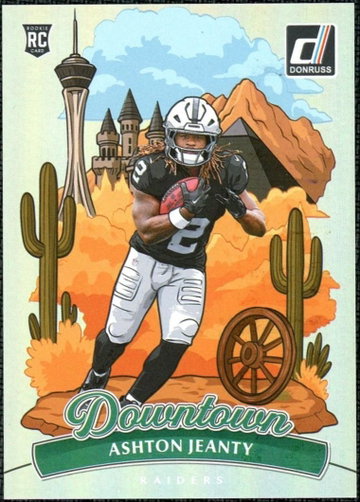 2025 Donruss Downtown 11 Ashton Jeanty Downtown