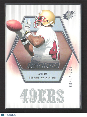 2006 Upper Deck SPx Delanie Walker #117 0278/1299