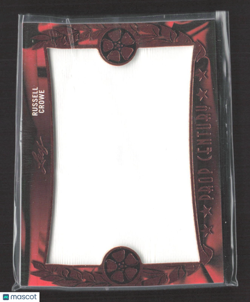 2017 Leaf Prop Century Russell Crowe Wadrobe Relic #PC-36