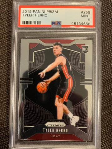Psa 9 2019-20 Tyler Herro Prizm