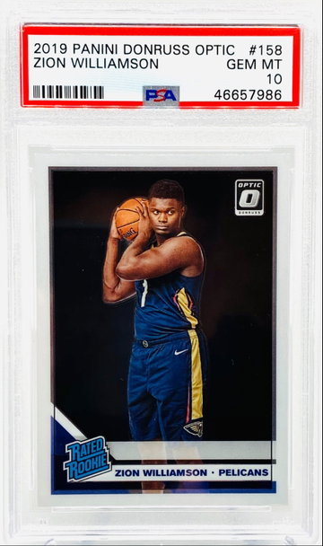 Zion Williamson Optic Rated Rookie 46657986