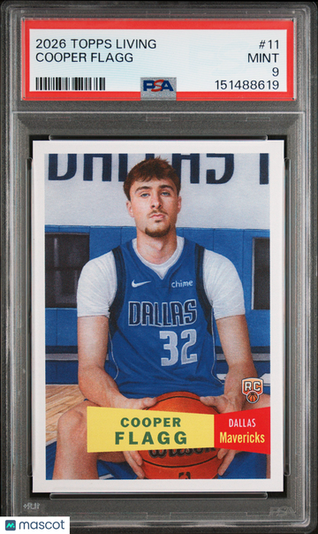 2026 Topps Living Cooper Flagg #11 PSA 9