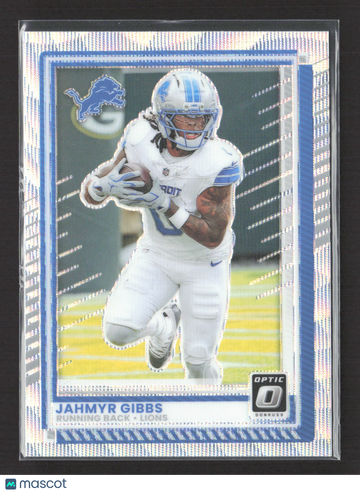2025 Panini Donruss Optic Prizm Jahmyr Gibbs #79 /300
