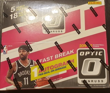 2019-20 DONRUSS OPTIC BOX ( OPTIC FAST BREAK BOX )