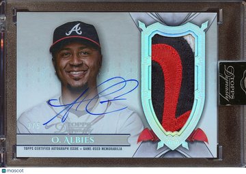 2024 Topps Dynasty Ozzie Albies Patch