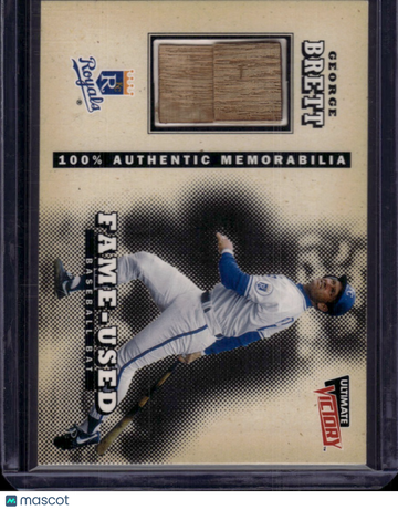 1999 Upper Deck Ultimate Victory Game Used Bat George Brett #GB Game Used Bat
