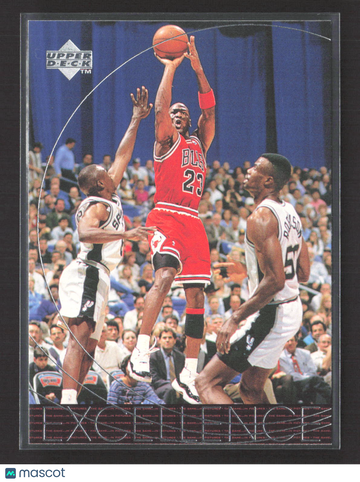1996 Upper Deck The Game in Pictures Excellence Michael Jordan #165