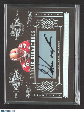 2006 Playoff National Treasures Delanie Walker #160 /200