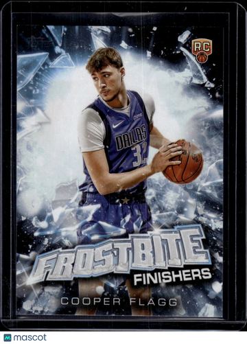 2025 Topps Holiday Mega Basketball Frostbite Finishers Cooper Flagg #FF-CF RC