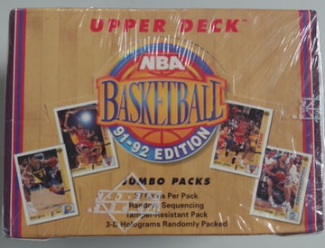 91-92 Upper Deck Basketball Jumbo Box