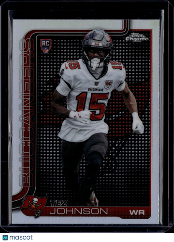 2025 Topps Chrome Tez Johnson #342 RC