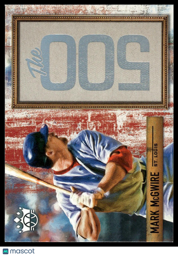 2018 Panini Diamond Kings Mark McGwire #500-MA The 500