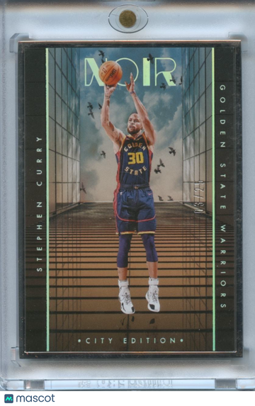 Stephen Curry 2024-25 NOIR City Edition Metal Golden State Warriors 3/25