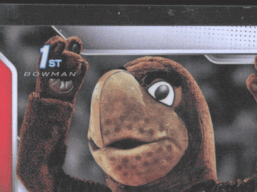 2025 Bowman University Chrome Football Testudo #BCM-MAR Autograph Variation 1st Bowman