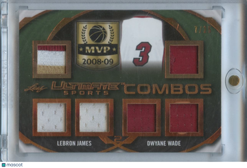 2019 Dwyane Wade LeBron James Memorabilia
