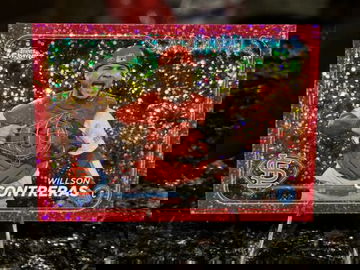 2024 Topps Chrome WILLSON CONTRERAS Magenta Speckle Refractor STL Cardinals