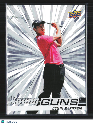 2026 Upper Deck Golf Young Guns Outburst Collin Morikawa #133