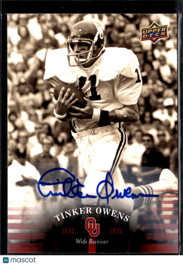 2011 Upper Deck University of Oklahoma Football Tinker Owens #28