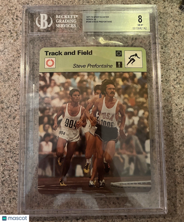 1977-79 Sportscasters Steve Prefontaine #1908 Rookie BGS 8