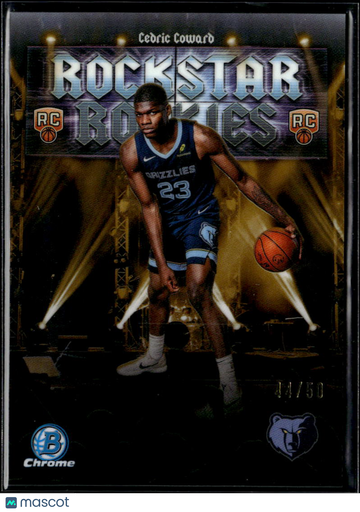 2025 Bowman Chrome Rockstar Rookies Cedric Coward #RR-11 RC