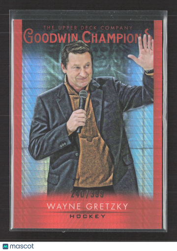 2021 Upper Deck Goodwin Champions Wayne Gretzky #20 Red 240/399