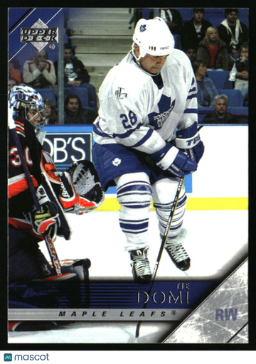 2005-06 Upper Deck Tie Domi #426 Toronto Maple Leafs