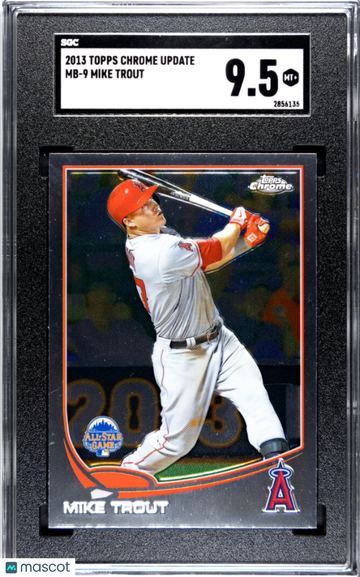 2013 Topps Chrome Update Mike Trout #MB-9 SGC 9.5