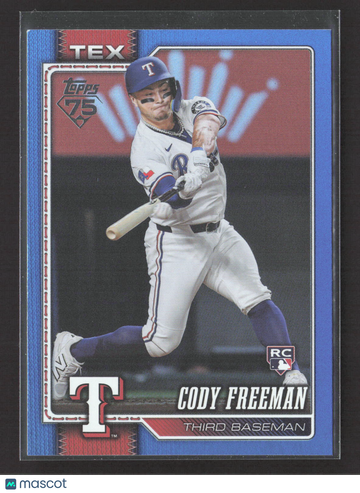 2026 Topps Series One Cody Freeman #224 Blue RC