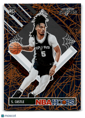 2024-25 Panini Haunted Hoops Stephon Castle #294 San Antonio Spurs