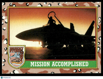 1991 Desert Storm Mission Accomplished #82