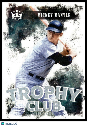 2018 Panini Diamond Kings Mickey Mantle #TC9 Trophy Club