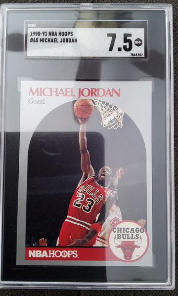 1990-91 Nba Hoops Michael Jordan  #65