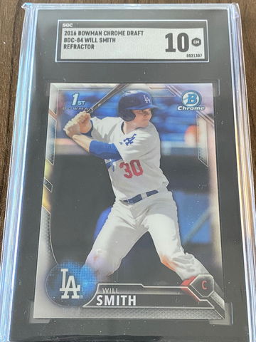 2016 Bowman Chrome Draft Will Smith SGC 10