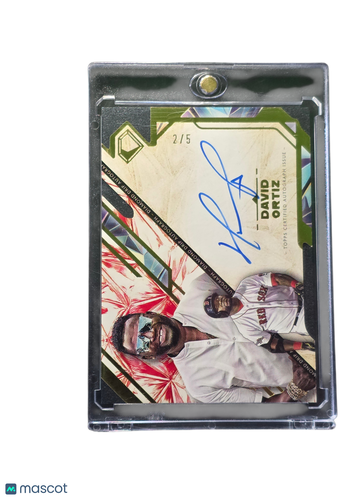 2025 Topps Diamond Icons Diamond Drip Autographs David Ortiz #DDA-DO /5