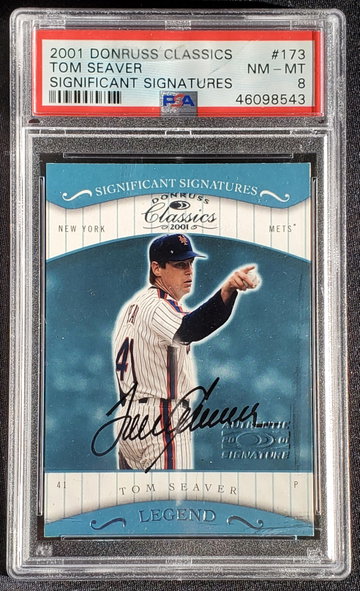 Tom Seaver 2001 Donruss Classics Significant Signatures 