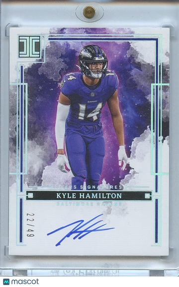 2025 Panini Impeccable Kyle Hamilton Panini Authentic