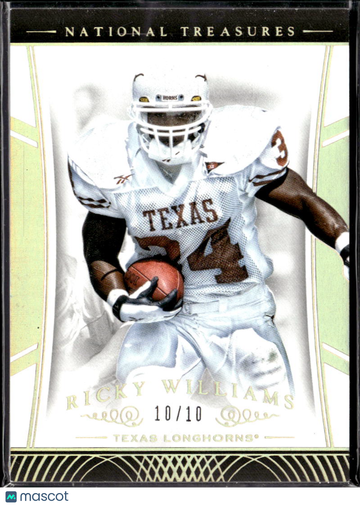 2015 Panini National Treasures Multi-Sport Ricky Williams #114 /10