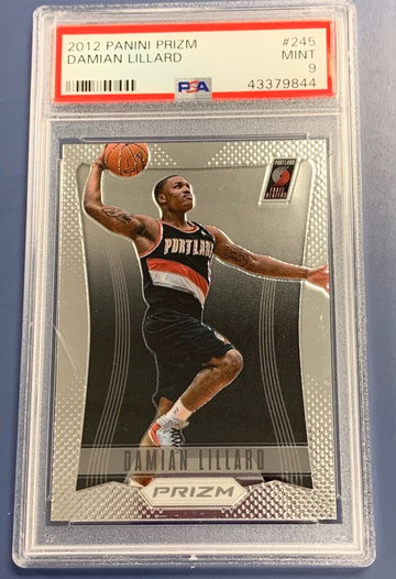 damian lillard prizm 