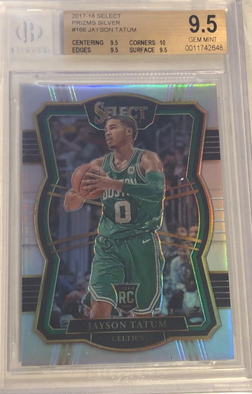 2017-18 Select Jayson Tatum Premier Silver holo