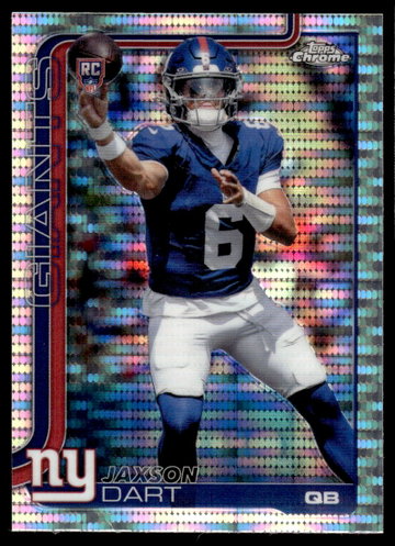 2025 Topps Chrome Jaxson Dart Rookie RC Pulsar #306