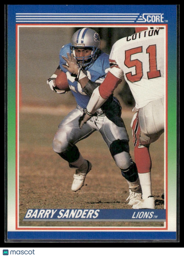 1990 Score Barry Sanders #20