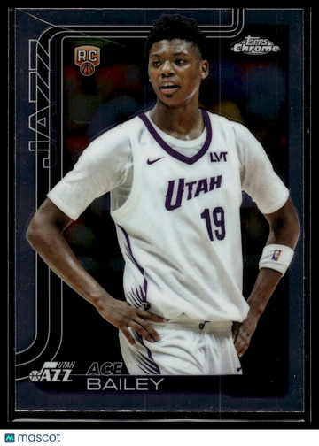 2025-26 Topps Chrome Ace Bailey #255 RC