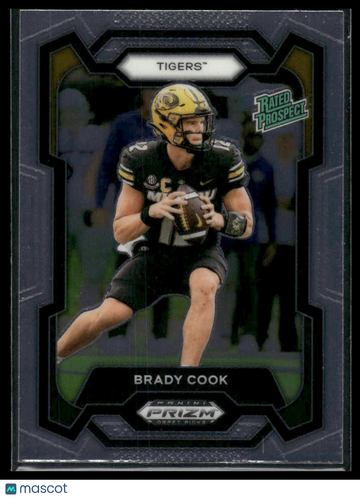 2024 Panini Prizm Draft Picks Brady Cook #187