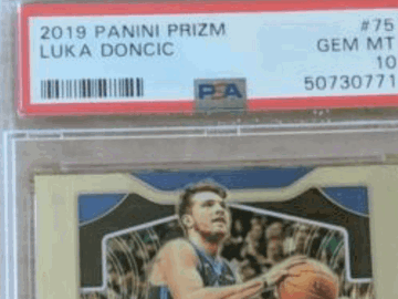 2019 Panini Prizm Luka Doncic #75 Parallel PSA 10