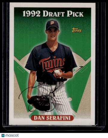 1993 Topps Dan Serafini #307 AU RC