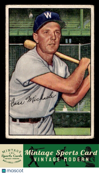1952 Bowman Cass Michaels #36