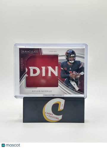 2025 Panini Immaculate Collection Logos Kyler Murray #IL-KMY /19 Patch Memorabilia