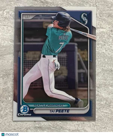 2024 Bowman Draft Tai Peete #BDC-194